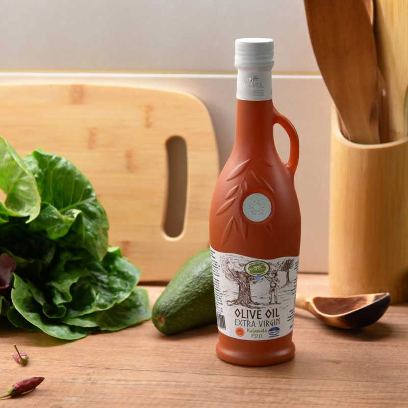 KORVEL Premium PDO Kalamata EVOO – 250ml Amphora