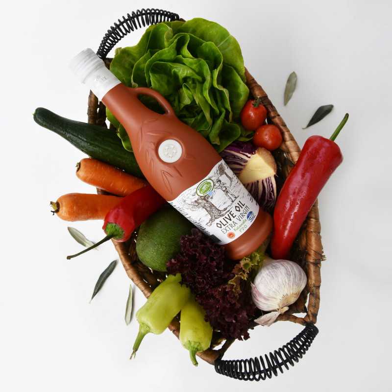 KORVEL Premium PDO Kalamata EVOO – 250ml Amphora
