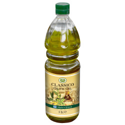KORVEL Classic Olive Oil – 1L Plastic Bottle