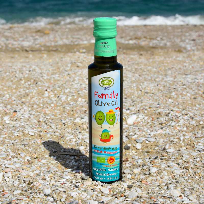 Βιολογικό ΠΟΠ Καλαμάτας KORVEL – Dorica 500 ml